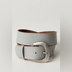 Free People Charlie Leather Belt New With Tags 💎M/L